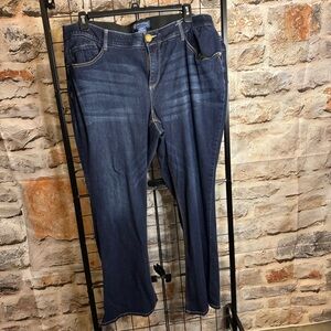 Democracy - Kathryn Ab Solution Itty Bitty Bootcut Jean - Blue - 22W -